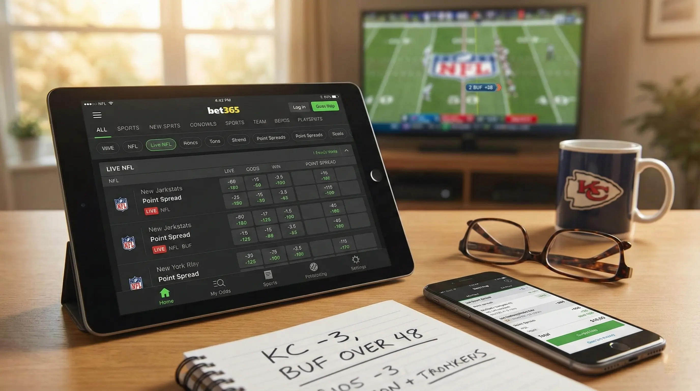 Tipos de Apuestas NFL México 2026: Moneyline, Spread, Totales y Más | ProTouchHoy