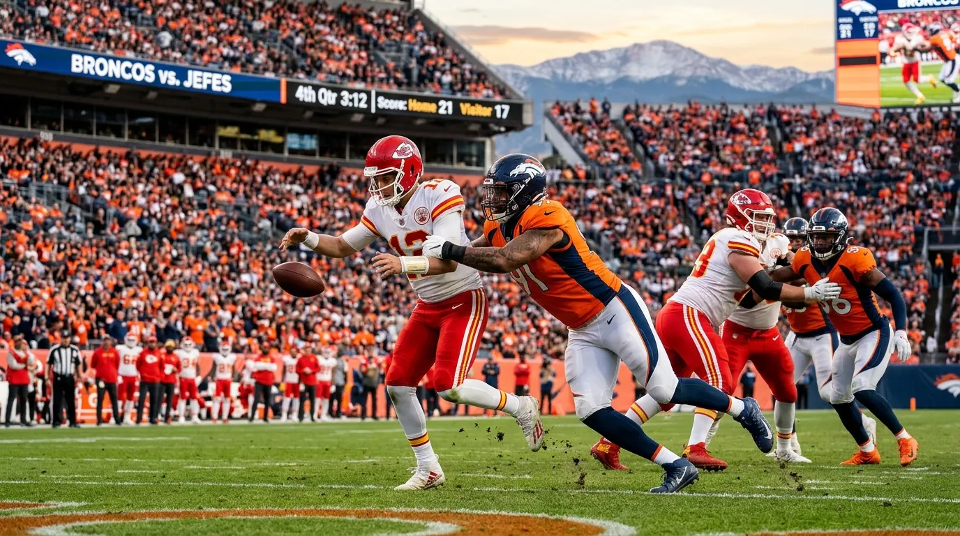 Jefes vs. Broncos: análisis y pronóstico del clásico de la AFC Oeste