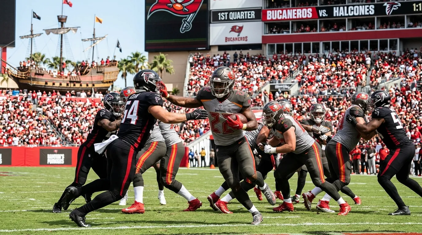 Halcones vs. Bucaneros: análisis y pronóstico del clásico de la NFC Sur