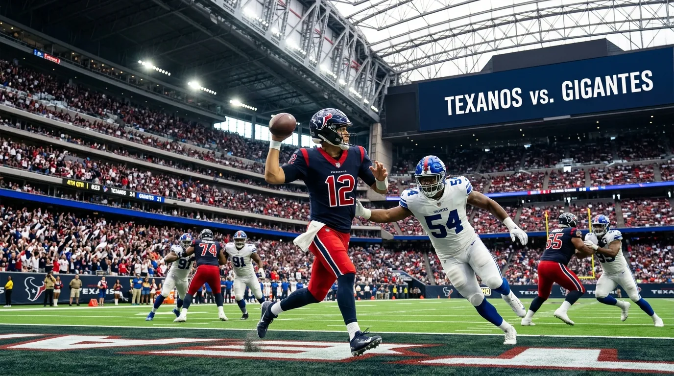 Gigantes vs. Texanos: análisis y pronóstico de la Semana 7